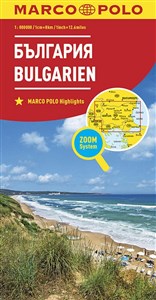 Bułgaria mapa - Polish Bookstore USA