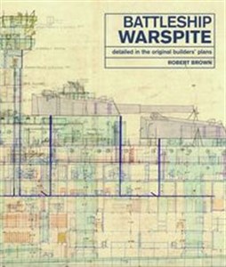 Battleship Warspite detailed in the original builders' plans online polish bookstore