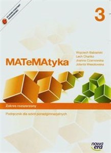 Matematyka 3 Podręcznik Zakres rozszerzony Szkoła ponadgimnazjalna buy polish books in Usa