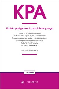 Kodeks postępowania administracyjnego oraz ustawy towarzyszące books in polish