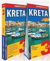 Kreta 3w1 przewodnik + atlas + mapa explore! guide pl online bookstore