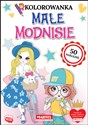 Małe modnisie. Kolorowanka z naklejkami books in polish