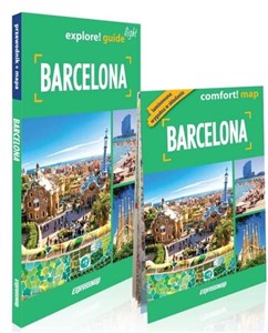 Barcelona light przewodnik + mapa polish books in canada