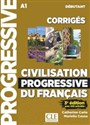 Civilisation progressive du francais Debutant A1 Klucz do nauki cywilizacji Francji to buy in USA