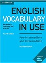 English Vocabulary in Use Pre-intermediate and Intermediate  online polish bookstore