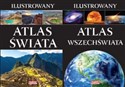 Ilustrowany Atlas Świata i Ilustrowany Atlas Wszechświata Polish bookstore
