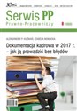 Dokumentacja kadrowa w 2017 r.-jak ją prowadzić bez błędów Serwis Prawno-Pracowniczy 8/17 to buy in Canada