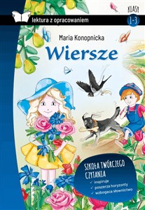 Wiersze Lektura z opracowaniem Klasy 1-3 szkoła podstawowa buy polish books in Usa