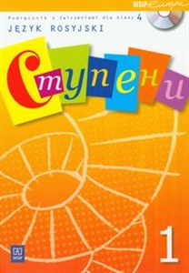 Stupieni 1 Podręcznik z ćwiczeniami z płytą CD Język rosyjski dla klasy 4. Szkoła podstawowa online polish bookstore