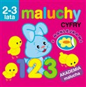 Maluchy. Cyfry z naklejkami. Akademia malucha 2-3 lata   