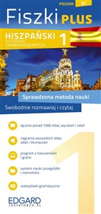 Hiszpański Fiszki PLUS dla średnio zaawansowanych 1 books in polish