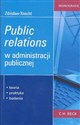 Public relations w administracji publicznej Polish bookstore