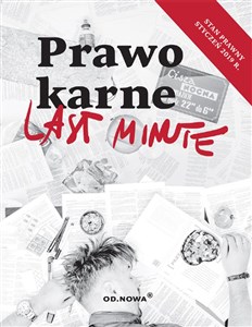 Last Minute Prawo karne Polish Books Canada