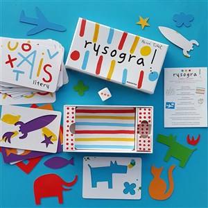 Rysogra - kreatywna gra rysunkowa dla dzieci  Polish bookstore