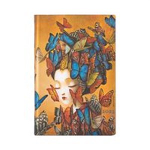 Kalendarz Paperblanks 2023 Madame Butterfly Flexi Mini Tygodniowy  pl online bookstore