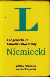 Langenscheidt Słownik uniwersalny niemiecki polsko-niemiecki niemiecko-polski Polish bookstore