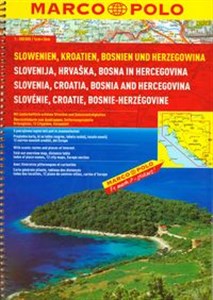 Słowenia Chorwacja Bośnia i Hercegowina Atlas drogowy to buy in USA