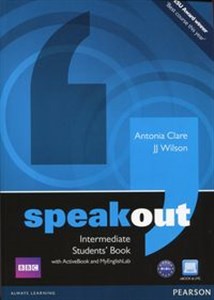 Speakout Intermediate Student's Book + DVD with ActiveBook and MyEnglishLab chicago polish bookstore