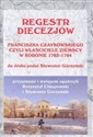 Regestr Diecezjów online polish bookstore