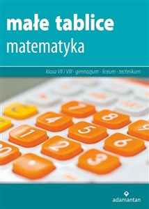 Małe tablice Matematyka Bookshop