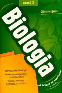 Biologia 1+ ściąga Gimnazjum Polish Books Canada