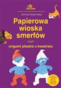 Papierowa wioska smerfów czyli origami płaskie z kwadratu - Dorota Dziamska polish usa