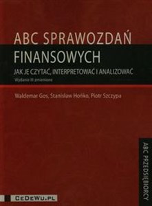 ABC sprawozdań finansowych Jak je czytaćinterpretować i analizować to buy in USA