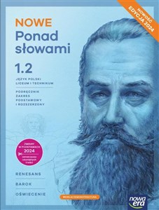 Nowa język polski ponad słowami podręcznik klasa 1 część 2 liceum i technikum zakres podstawowy i rozszerzony EDYCJA 2024 buy polish books in Usa