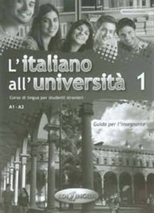 Italiano all universita 1 Podręcznik metodyczny A1-A2 to buy in USA