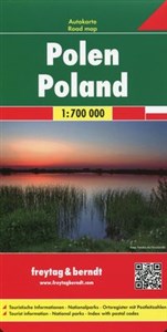 Polska mapa samochodowa 1:700 000   