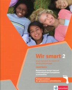 Wir Smart 2 Smartbuch + DVD Rozszerzony zeszyt ćwiczeń z interaktywnym kompletem uczniowskim Język niemiecki dla klas 4-6 szkoły podstawowej  