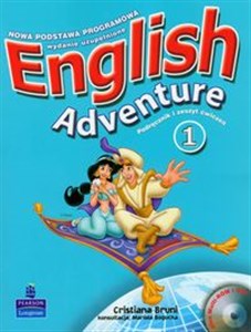 English Adventure 1 Podręcznik z ćwiczeniami z płytą DVD Polish bookstore