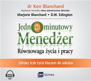 [Audiobook] Jednominutowy menedżer Równowaga życia i pracy Zdrowy tryb życia kluczem do sukcesu chicago polish bookstore