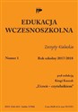 Edukacja wczesnoszkolna nr 1 2017/2018 Polish bookstore
