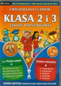 Ćwiczenia dla uczniów Klasa 2 i 3 szkoły podstawowej Multimedialny program edukacyjny 7-10 lat pl online bookstore