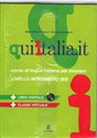 Qui Italia it livello intermedio B2 Podręcznik+DVD+CD MP3 Canada Bookstore