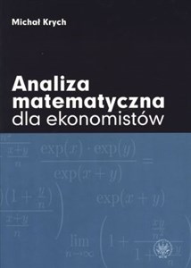 Analiza matematyczna dla ekonomistów polish books in canada