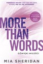 More Than Words Dźwięki miłości online polish bookstore