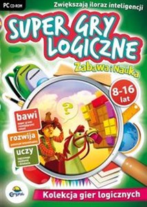 Zabawa i Nauka: Super gry logiczne 8-16 lat Kolekcja gier logicznych 