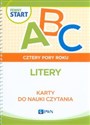 Pewny start Cztery pory roku Litery Karty do nauki czytania pl online bookstore