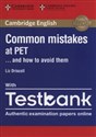 Common Mistakes at PET with Testbank Canada Bookstore