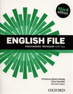 English File Intermediate Workbook with Key - Polish Bookstore USA