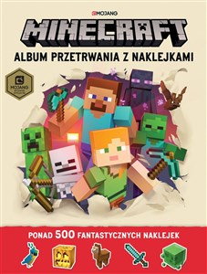 Album przetrwania z naklejkami. Minecraft Polish bookstore