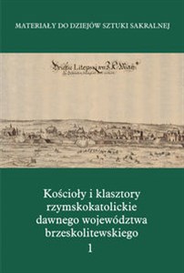 Kościoły i klasztory rzymskokatolickie  dawnego województwa brzeskolitewskiego Część 5 Tom 1  pl online bookstore
