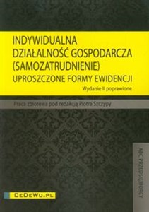 Indywidualna działalność gospodarcza (Samozatrudnienie) Uproszczone formy ewidencji - Polish Bookstore USA