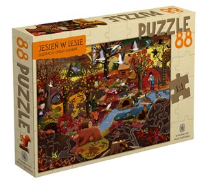Puzzle 88 Jesień w lesie to buy in USA