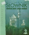 Multimedialny słownik niemiecko-polski polsko-niemiecki (Płyta CD)  - Polish Bookstore USA