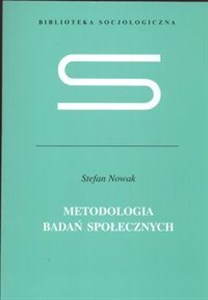 Metodologia badań społecznych pl online bookstore