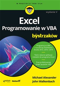 Excel Programowanie w VBA dla bystrzaków online polish bookstore