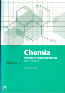 Chemia Próbne arkusze maturalne Zestaw 1 Poziom rozszerzony buy polish books in Usa